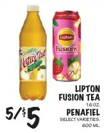 Foodarama Lipton fusion tea offer