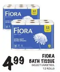 Foodarama Fiора bath tissue offer