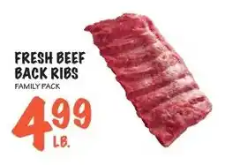 Foodarama Fresh Beef Back Ribs offer