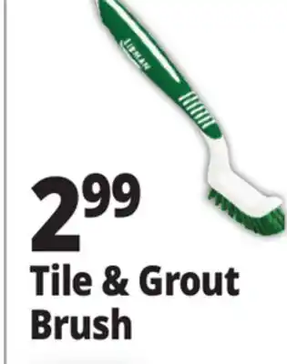 Ocean State Job Lot Libman Tile and Grout Brush offer