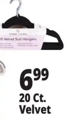 Ocean State Job Lot HomeLiving Velvet Suit Hangers 20 Count offer