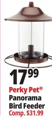 Ocean State Job Lot Perky Pet Panorama Wild Bird Feeder offer
