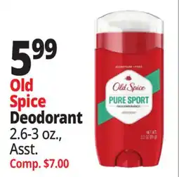 Ocean State Job Lot Old Spice Deodorant offer