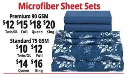 Ocean State Job Lot Microfiber Sheet Sets offer