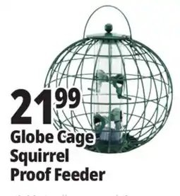 Ocean State Job Lot Yankee Trader Globe Cage Bird Feeder offer