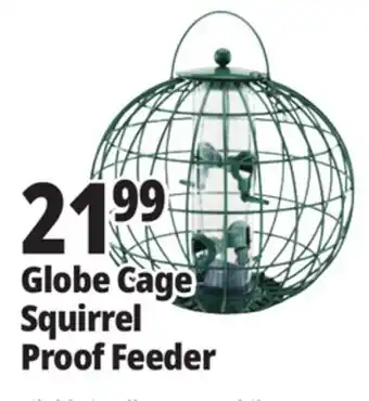 Ocean State Job Lot Yankee Trader Globe Cage Bird Feeder offer