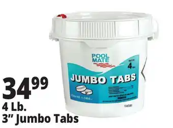 Ocean State Job Lot Pool Mate 3 Jumbo Chlorine Tabs 4 lbs offer
