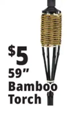 Ocean State Job Lot 59 Bamboo Torch offer