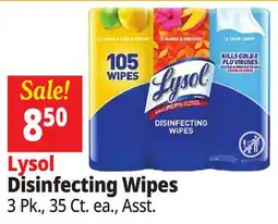 Ocean State Job Lot Lysol Disinfecting Wipes offer