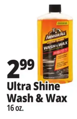 Ocean State Job Lot Armor All Ultra Shine Wash & Wax 16 fl oz offer