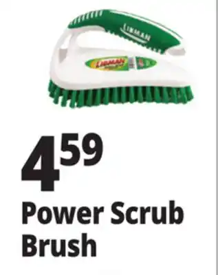 Ocean State Job Lot Libman Power Scrub Brush offer
