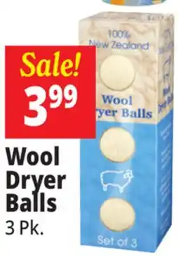 Ocean State Job Lot Wool Dryer Balls 3 Pk offer