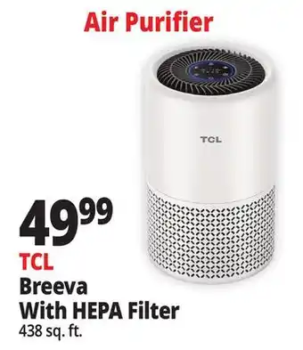 Ocean State Job Lot TCL Breeva With HEPA Filter offer