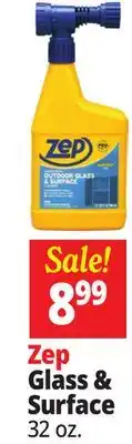 Ocean State Job Lot ZEP Outdoor Glass & Surface Cleaner 32 fl. oz offer
