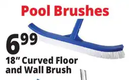 Ocean State Job Lot SwimWorks Curved Floor and Wall Pool Brush 18 offer