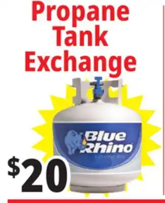 Ocean State Job Lot Blue Rhino Propane Tank Exchange offer