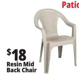 Ocean State Job Lot Midback Resin Chair offer