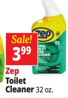 Ocean State Job Lot ZEP Acidic Toilet Bowl Cleaner 32 oz offer