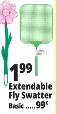 Ocean State Job Lot Flower Fly Swatter offer