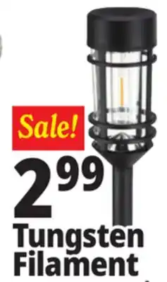 Ocean State Job Lot Tungsten Filament Solar Light offer