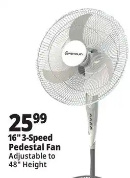 Ocean State Job Lot Penguin Pedestal Fan 16 offer