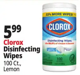 Ocean State Job Lot Clorox Disinfecting Wipes offer