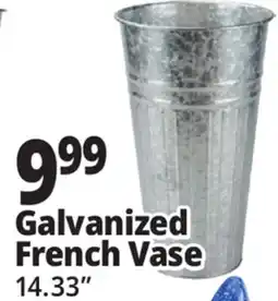 Ocean State Job Lot Galvanized French Vase offer