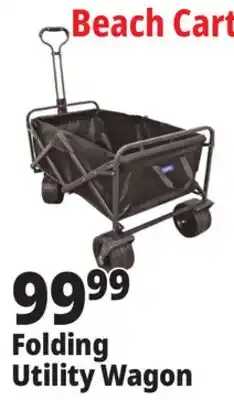 Ocean State Job Lot Folding Utility Wagon offer
