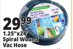 Ocean State Job Lot SwimWorks Spiral Wound Pool Vacuum Hose 1.25 x 25' offer