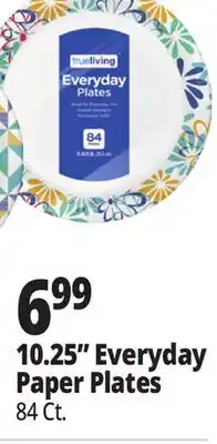 Ocean State Job Lot 10.25 Everyday Paper Plates offer