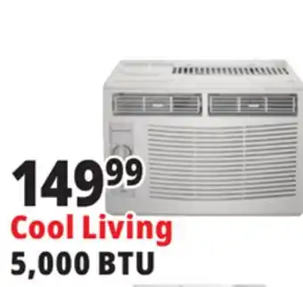 Ocean State Job Lot Cool-Living 5 000 BTU Window Air Conditioner offer