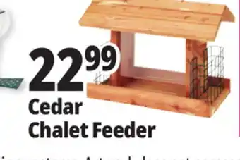 Ocean State Job Lot Yankee Trader Chalet Feeder with Twin Suet Cages offer