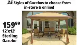 Ocean State Job Lot Sterling 12' x 12' Instant Pop-Up Gazebo offer