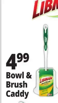 Ocean State Job Lot Libman Bowl Brush & Caddy 2 Piece offer