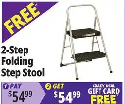 Ocean State Job Lot Cosco 2-Step Stool offer
