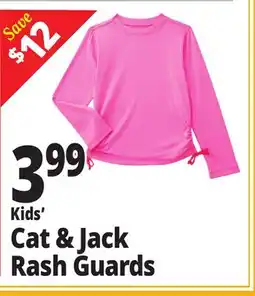 Ocean State Job Lot Kids' Cat & Jack Rash Guards offer