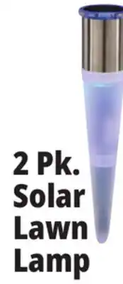Ocean State Job Lot 2 Pk. Solar Lawn Lamp offer