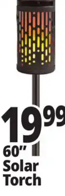 Ocean State Job Lot 60 Solar Torch offer
