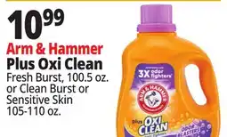 Ocean State Job Lot Arm & Hammer Plus Oxi Clean Stain Fighters Detergent 100.5 oz offer