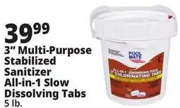 Ocean State Job Lot Pool Mate All-In-One 3 Chlorinating Tabs 5 lbs offer