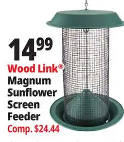 Ocean State Job Lot WoodLink Magnum Black Oil Sunflower Bird Feeder offer