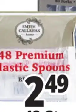 Ocean State Job Lot Smith & Callahan 48-Piece Premium Plastic Cutlery Set offer