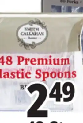 Ocean State Job Lot Smith & Callahan 48-Piece Premium Plastic Cutlery Set offer