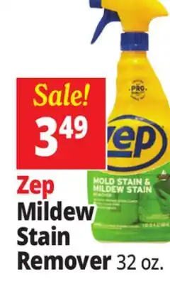 Ocean State Job Lot ZEP Mold Stain & Mildew Stain Remover 32 oz offer