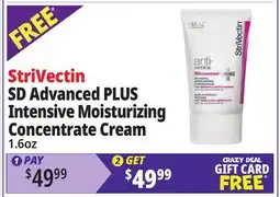 Ocean State Job Lot SD Advanced PLUS Intensive Moisturizing Concentrate Cream offer