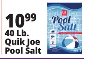 Ocean State Job Lot Pool Salt 40 lbs offer