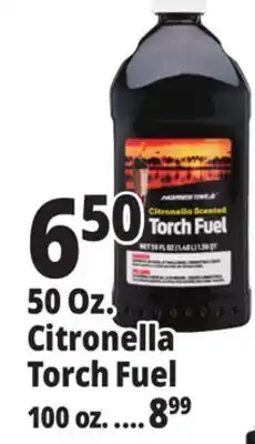 Ocean State Job Lot Citronella Scented Torch Fuel 50 oz offer