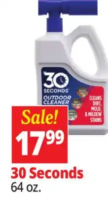 Ocean State Job Lot 30 Seconds Outdoor Cleaner 64 fl. oz offer