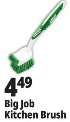 Ocean State Job Lot Libman Big Job Kitchen Brush offer