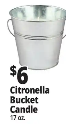 Ocean State Job Lot Patio Essentials Citronella Candle 17 oz offer